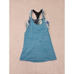 Lululemon Tank Top Womens 2 Twist & Toil Tank Built In Bra